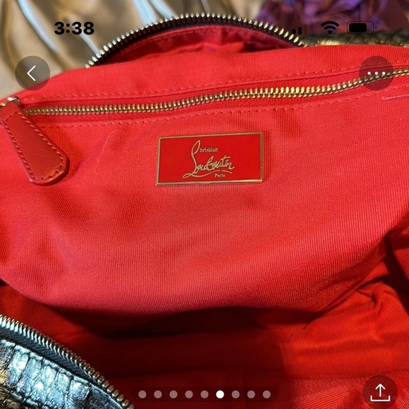 Christian Louboutin Watersnake Handbag - Picture 5 of 8